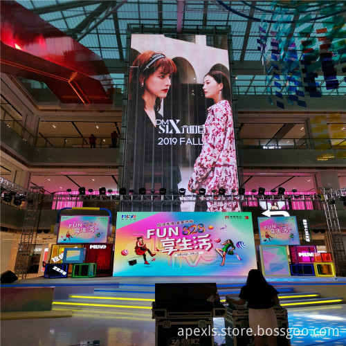 Wall Mounted Transparent LED Media